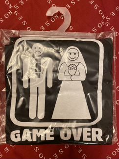 Футболка мужская game over