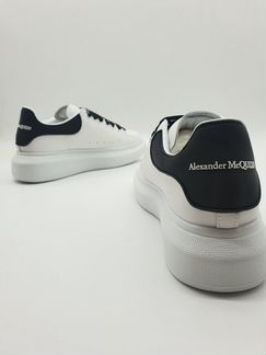 Кожаные кеды Alexander McQueen