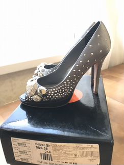 Туфли Karen Millen, серые, размер 38
