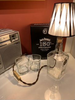 Настольный светильник в стиле лофт