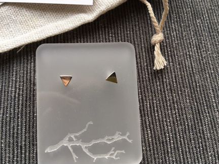 Серьги серебряные