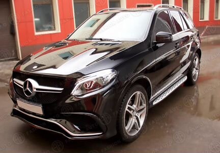 Передний бампер 63 AMG Mercedes GLE 166 gle w 166