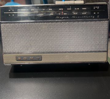 Радиоприёмник sony 1962г
