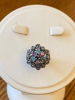 Серебро с натуральными камнями