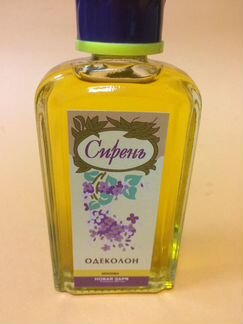 Одеколон Новая заря Русская лаванда Сирень