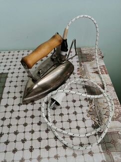 Утюг советский работающий ретро винтаж