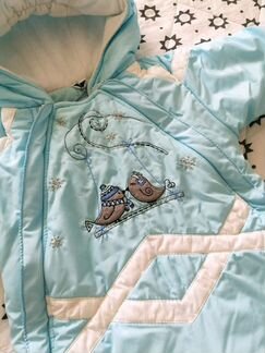 Зимний комбинезон конверт Pilguni, поддёва Reima 2