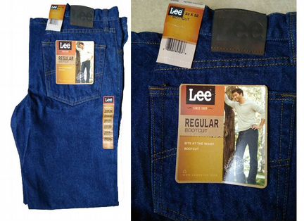 Джинсы LEE regular bootcat 33x32 (USA)