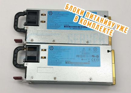 Сервер HP ML350 Gen8 8SFF 2 x E5-2690v2 64 GB