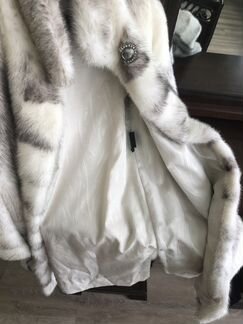 Шуба из норки + 2 шапки