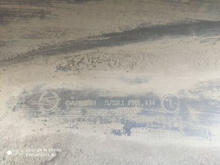 Накладка на порог передняя левая Ssangyong Kyron