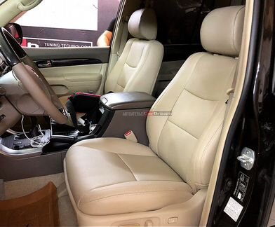 Перетяжка салона Toyota Land Cruiser Prado 120