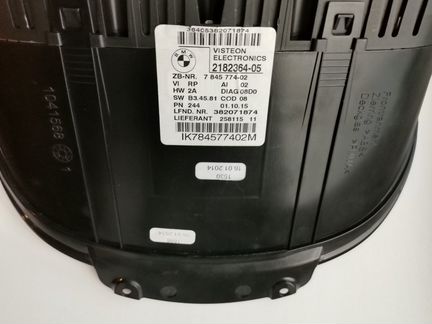 Приборная панель BMW 1М новая ориг 62107845774