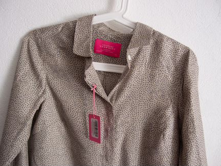 Новая шелковая рубашка Charles Tyrwhitt XS