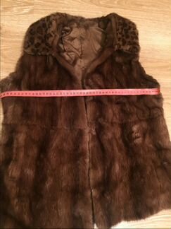Норковый жилет