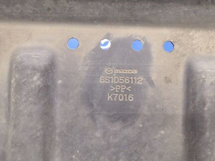 Пыльник бампера передний Мазда 6 GH L813 2008