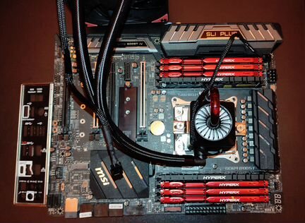 I5 7640x i7 7820X Msi x299 Матери 2066