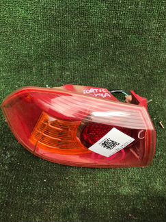 Фонарь задний задний левый Mitsubishi Lancer X CY