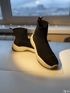 Кроссовки с вязаным верхом Zara