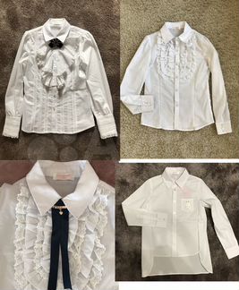 Школьные блузки. Новые. Размер 134,146,164