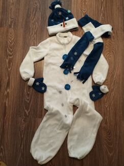 Костюм снеговика 122 размер