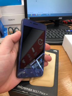 Телефон Micromax Q402+ Bolt Pace Blue