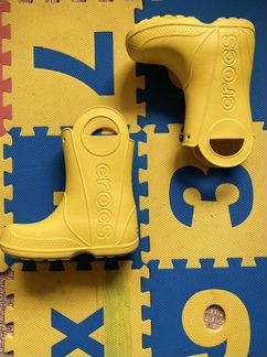 Детские сапоги crocs