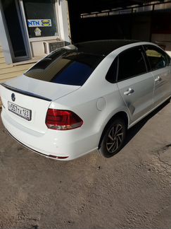 Спойлер VW polo sedan