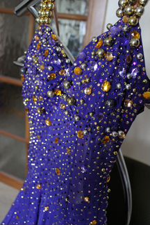 Платье и рубашка LA для бальных танцев