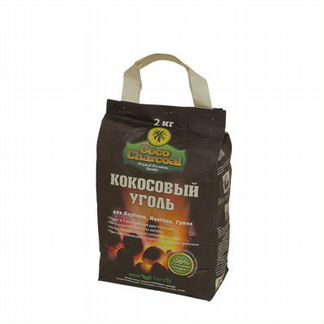 Кокосовый уголь 2 кг (Coco Charcoal)