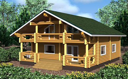 Сруб под ключ