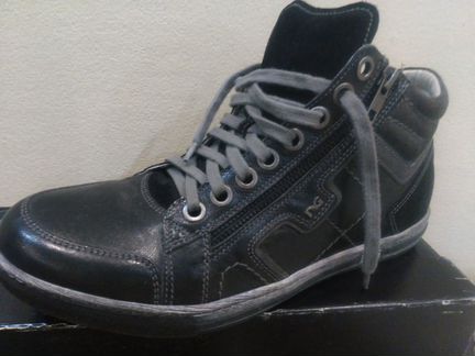 Кожаные кеды nero giardini (NG) оригинал