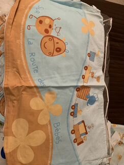 Бортики в кроватку для мальчика