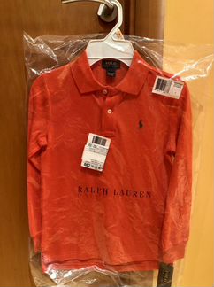 Новое поло для мальчика Polo ralph lauren, р.7