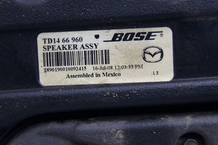 Сабвуфер Mazda Cx-9 2007-2016 TD1466960
