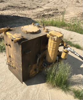 Гидробак на экскаватор cat 325dl