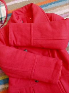 Шерстяное пальто берет шарф Jean Paul Gaultier