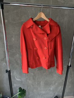 Jnby красное демисезонное полупальто