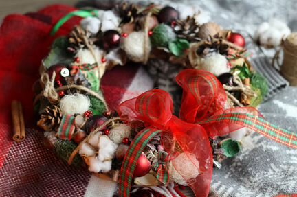 Венок на дверь