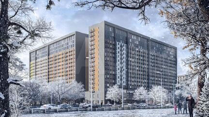 2-к апартаменты, 50.6 м², 17/17 эт.