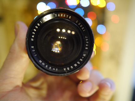 2я версия W-komura 35mm f2,5 с 10л диафрагмой