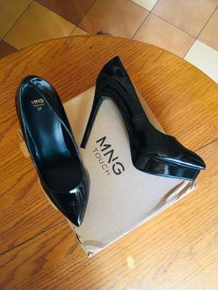 Туфли черные на платформе 36 размер