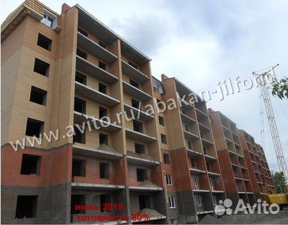 2-к квартира, 60 м², 6/7 эт.