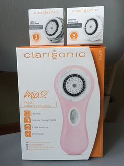 Clarisonic Mia 2 + 2 новые щеточки-насадки