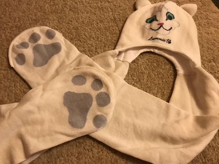 Шапка-шарф, новая