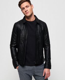 Кожаная куртка Superdry Curtis Leather Jacket