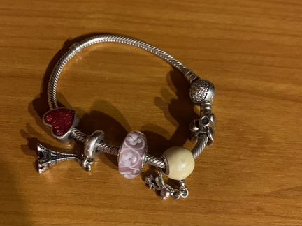 Браслет серебро Pandora
