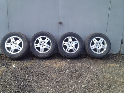 Диски c резиной мерседес G R18