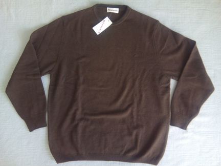 Джемпер Amaranto новый L коричневый