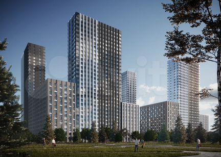 2-к квартира, 51.5 м², 13/13 эт.